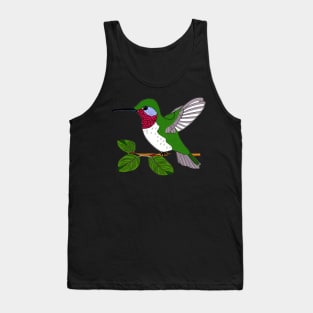 Hummingbird: Beautiful, Bright, & Colorful  | Tank Top